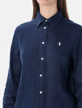 Camicia in lno classica di Polo Ralph Lauren - | Spazio Pritelli