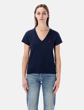 Polo Ralph Lauren cotton jersey V-neck T-shirt - | Spazio Pritelli