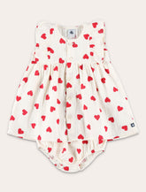 Petit Bateau Baby Hearts Dress - | Spazio Pritelli
