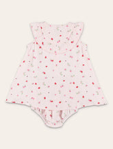 Petit Bateau babies' cotton dress with bloomers - | Spazio Pritelli