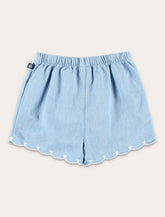 Petit Bateau Chambray baby shorts - | Spazio Pritelli