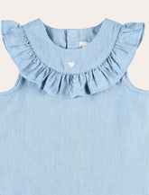Blusa neonato Chambray Petit Bateau - | Spazio Pritelli