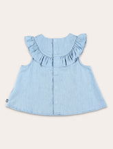 Blusa neonato Chambray Petit Bateau - | Spazio Pritelli