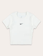 Nike Sportswear girls cropped ribbed T-shirt - | Spazio Pritelli