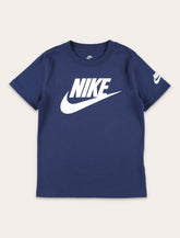 Nike logo cotton t-shirt for kids - | Spazio Pritelli