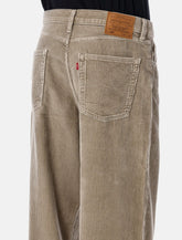 Levi’s 578 Baggy beige corduroy pants - | Spazio Pritelli