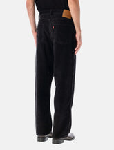 Levi’s 578 Baggy black corduroy pants - | Spazio Pritelli