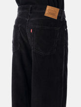 Levi’s 578 Baggy black corduroy pants - | Spazio Pritelli