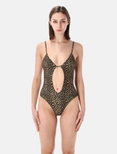 Matinée Lilly leopard one-piece swimsuit - | Spazio Pritelli