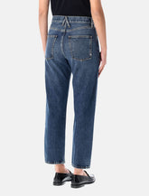 Cycle Bella navy blue straight-fit denim jeans - | Spazio Pritelli