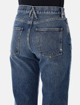 Cycle Bella navy blue straight-fit denim jeans - | Spazio Pritelli