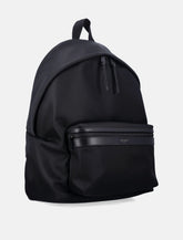 Zaino Saint Laurent City in ECONYL®, pelle liscia e nylon - | Spazio Pritelli