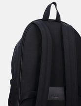 Zaino Saint Laurent City in ECONYL®, pelle liscia e nylon - | Spazio Pritelli