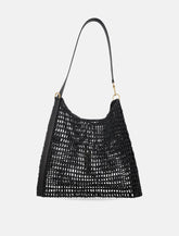 Saint Laurent BV raffia tote bag - | Spazio Pritelli