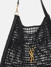 Saint Laurent BV raffia tote bag - | Spazio Pritelli