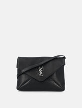 Cassandre Leather Envelope Messenger - | Spazio Pritelli