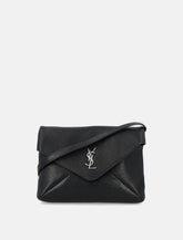 Cassandre Leather Envelope Messenger - | Spazio Pritelli