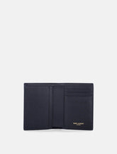 Saint Laurent Tiny Cassandre card wallet - | Spazio Pritelli