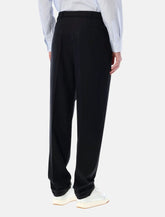 Saint Laurent wool gabardine tailored trousers - | Spazio Pritelli