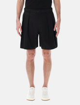 Bermuda sartoriali con cintura di Saint Laurent - | Spazio Pritelli