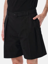 Bermuda sartoriali con cintura di Saint Laurent - | Spazio Pritelli