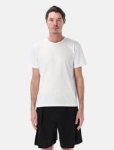 T-shirt con ricamo logo dietro di Saint Laurent - | Spazio Pritelli