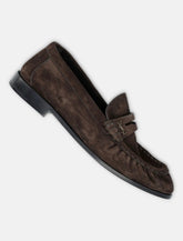 Le Loafer Saint Laurent in suede - | Spazio Pritelli