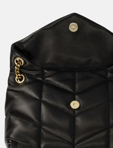 Nappa Leather Small Puffer Bag - | Spazio Pritelli