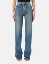Saint Laurent YVES flared jeans - | Spazio Pritelli