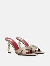 Saint Laurent Contrast Sole Opyum Mules - | Spazio Pritelli