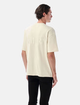 Amiri Oversized cotton t-shirt with logo embroidery - | Spazio Pritelli