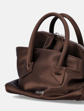 The Attico satin Top Handle "La Passeggiata Mini" - | Spazio Pritelli