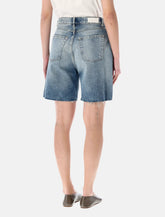 Shorts Icon Denim Lea in cotone a vita media - | Spazio Pritelli