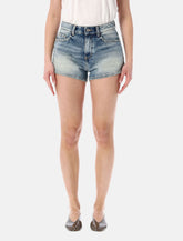 Shorts Icon Denim Umi in denim a vita alta - | Spazio Pritelli