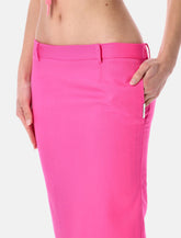 Gonna midi neon pink The Attico - | Spazio Pritelli