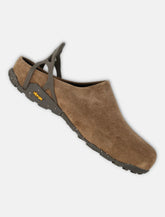 ROA Fedaia taupe suede clog - | Spazio Pritelli