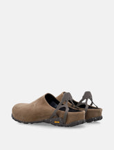 ROA Fedaia taupe suede clog - | Spazio Pritelli