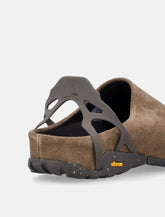 ROA Fedaia taupe suede clog - | Spazio Pritelli
