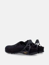 ROA Fedaia black suede clog - | Spazio Pritelli