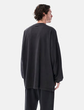 Essentials Fear of God black Campus 90s long sleeve tee - | Spazio Pritelli