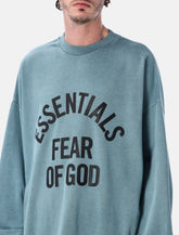 Essentials Fear of God light blue Campus 90s long sleeve tee - | Spazio Pritelli