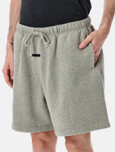 Essentials Fear of God signature Classic sweat shorts grey - | Spazio Pritelli