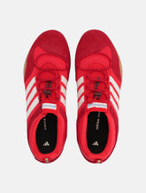 Adidas Originals Red Suede Bad Bunny Ballerina Sneakers - | Spazio Pritelli