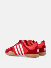 Adidas Originals Red Suede Bad Bunny Ballerina Sneakers - | Spazio Pritelli