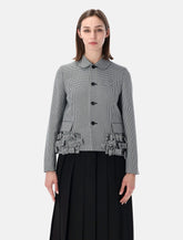 Comme des Garçons Girl houndstooth bows jacket - | Spazio Pritelli