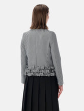 Comme des Garçons Girl houndstooth bows jacket - | Spazio Pritelli