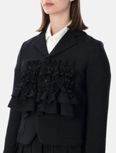 Comme des Garçons Girl ruffle jacket - | Spazio Pritelli
