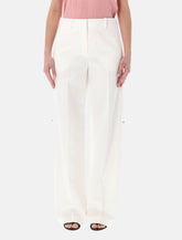 Fendi technical canvas straight trousers - | Spazio Pritelli