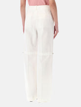 Fendi technical canvas straight trousers - | Spazio Pritelli
