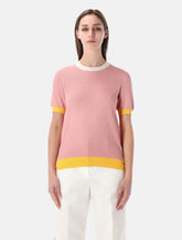 Fendi FF jacquard cotton-silk T-shirt - | Spazio Pritelli